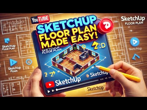 SketchUp Floor Plan Tutorial for Beginners | Easy Step-by-Step Guide # ...