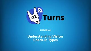 ezTurns - Tutorial: Check-In Types screenshot 2