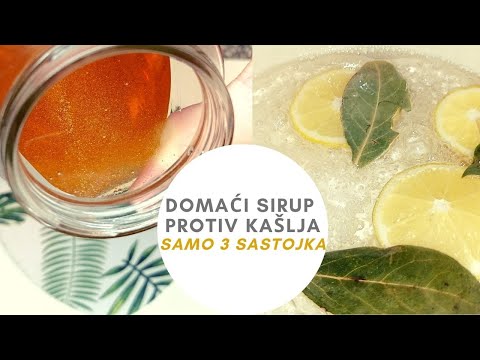 Očistite pluća i zaustavite kašalj ( Domaći sirup od samo 3 sastojka)