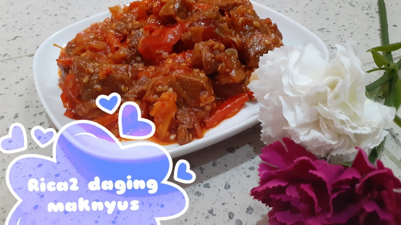 RICA-RICA DAGING MAKNYUS DENGAN BUMBU SIMPLE - YouTube