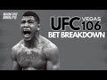 Best UFC Vegas 106 Bets | 60 Sec Full Card Bet Breakdown | Burns vs. Morales | Craig vs. Bellato