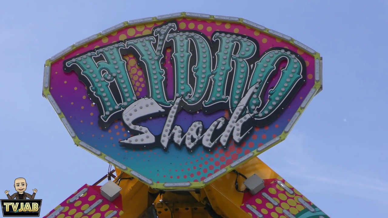 Florida State Fair Hydro Shock Ride 4k video YouTube