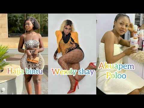 Hajia Bintu[Wendy shay VS Akuapem Poloo] in twerk competition. #Tiktok