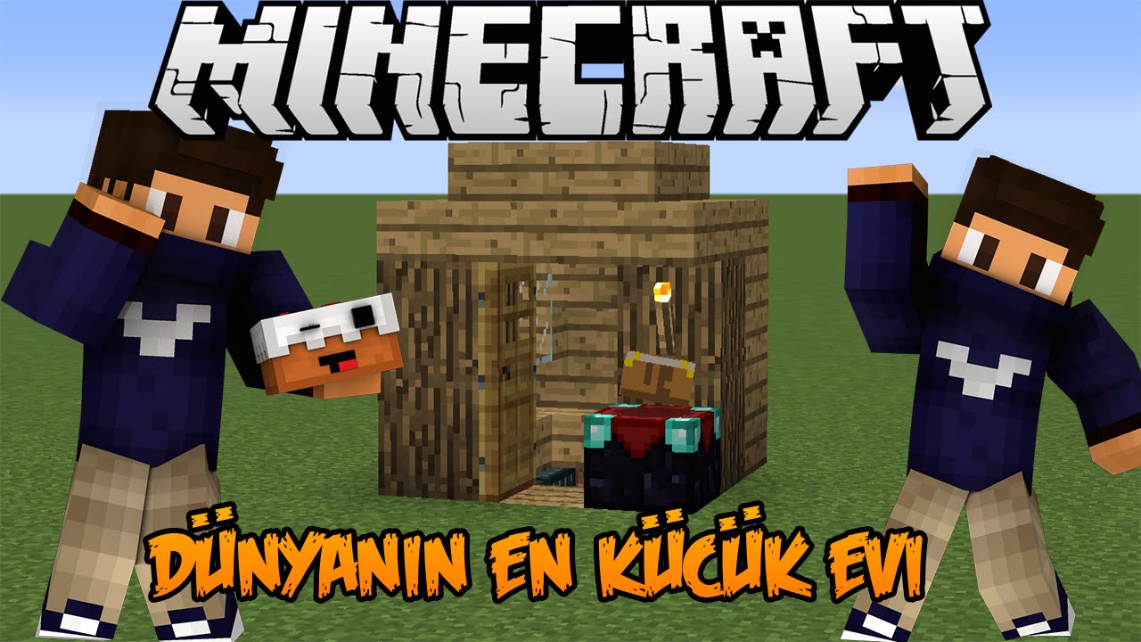 minecraft dunyanin en kucuk evi 2 orta cag youtube