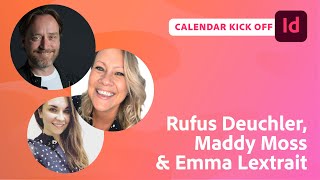 2021 Calendar Kick Off with Rufus Deuchler, Maddy Moss & Emma Lextrait | Adobe Live screenshot 2