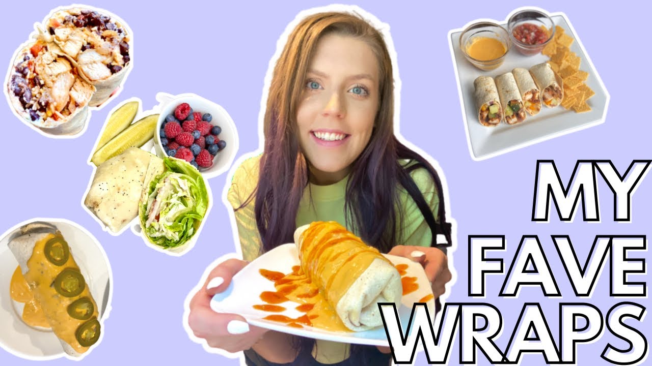 MY FAVORITE QUICK & EASY WRAPS | Meals I Eat to Lose Weight | My Weight ...