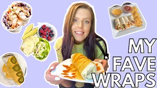 MY FAVORITE QUICK & EASY WRAPS | Meals I Eat to Lose Weight | My Weight Loss Journey