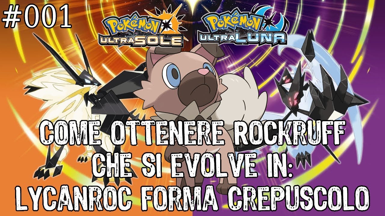 A Che Livello Si Evolve Rockruff
