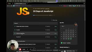 Hello World Function, Counter, To Be Or Not To Be - 30 Days of JavaScript | Leetcode Net Worth
