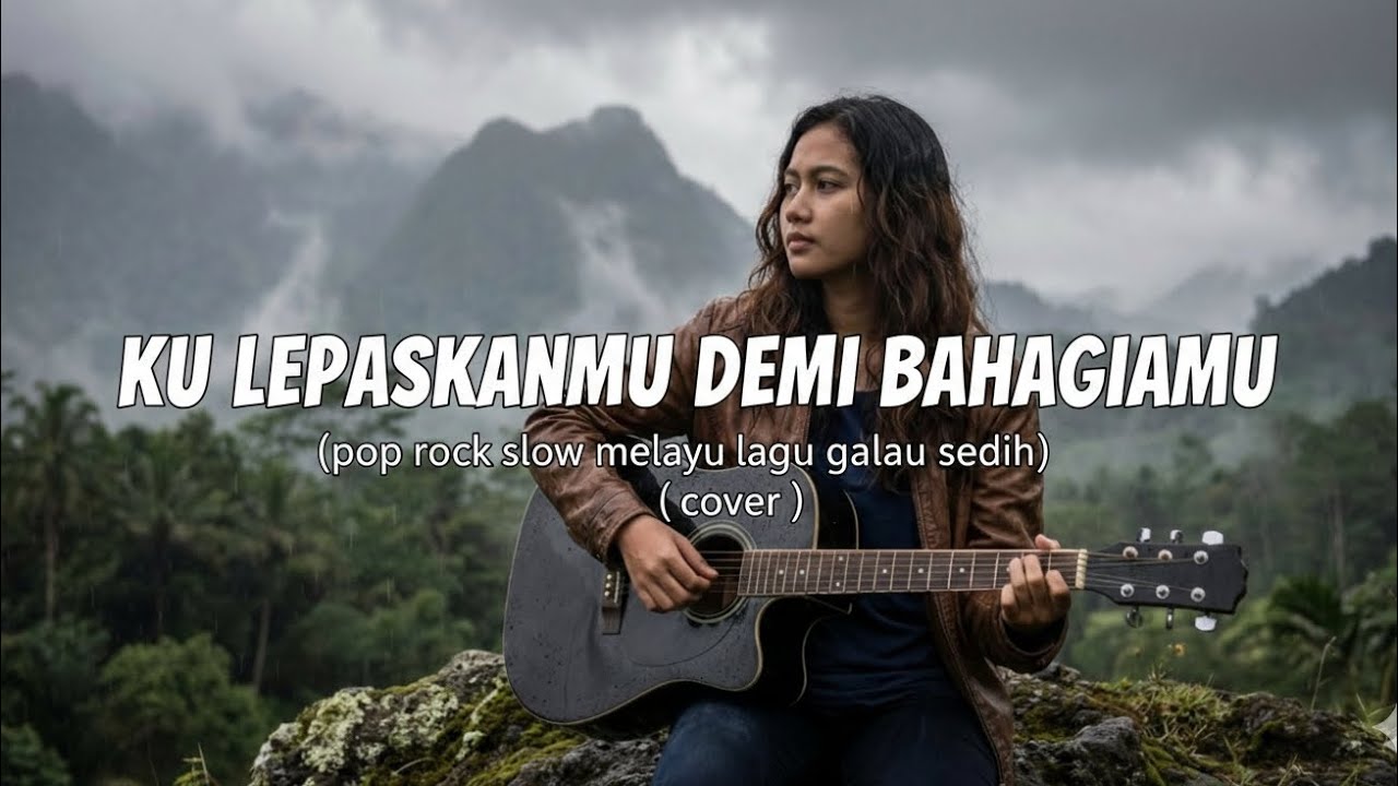 KU LEPASKANMU DEMI BAHAGIAMU _ pop slow rock _ lagu sedih menyayatkan hati ( cover ) 