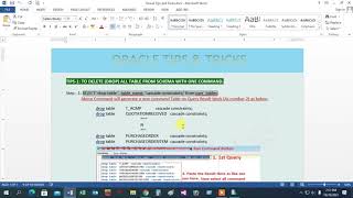 Celebrity How to drop multiple table in a single SQL command - SQL DEVELOPER Profile