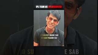 If IPL Teams Were JEE Subjects! 🏏📚 | Which Team is Physics?