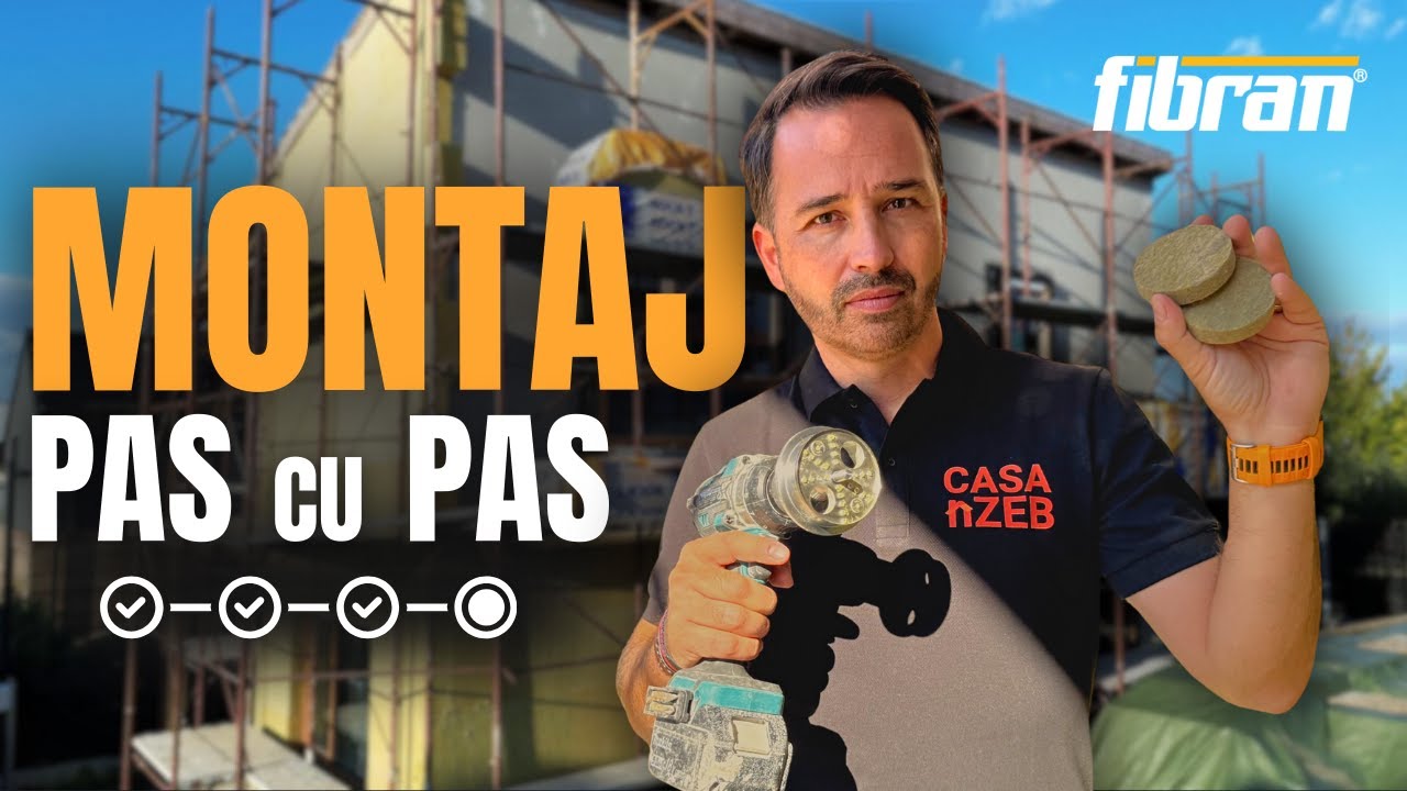 Cum se montează un termosistem cu vata bazaltică? Instrucțiuni pas cu pas