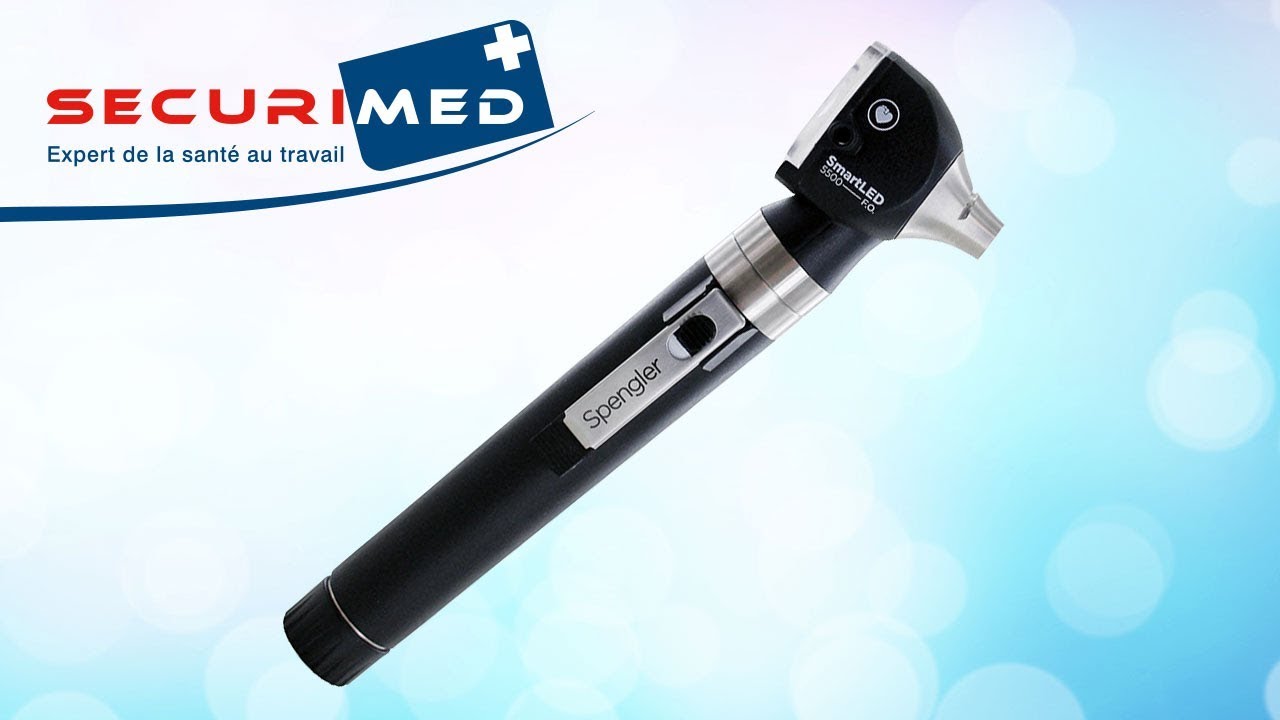 Otoscope Spengler Smartled 5500 à fibre optique LED