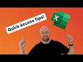 MS Excel - How to configure the Quick Access Toolbar for Enhanced Productivity!