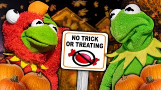 Kermit the Frogs Halloween Candy Problem