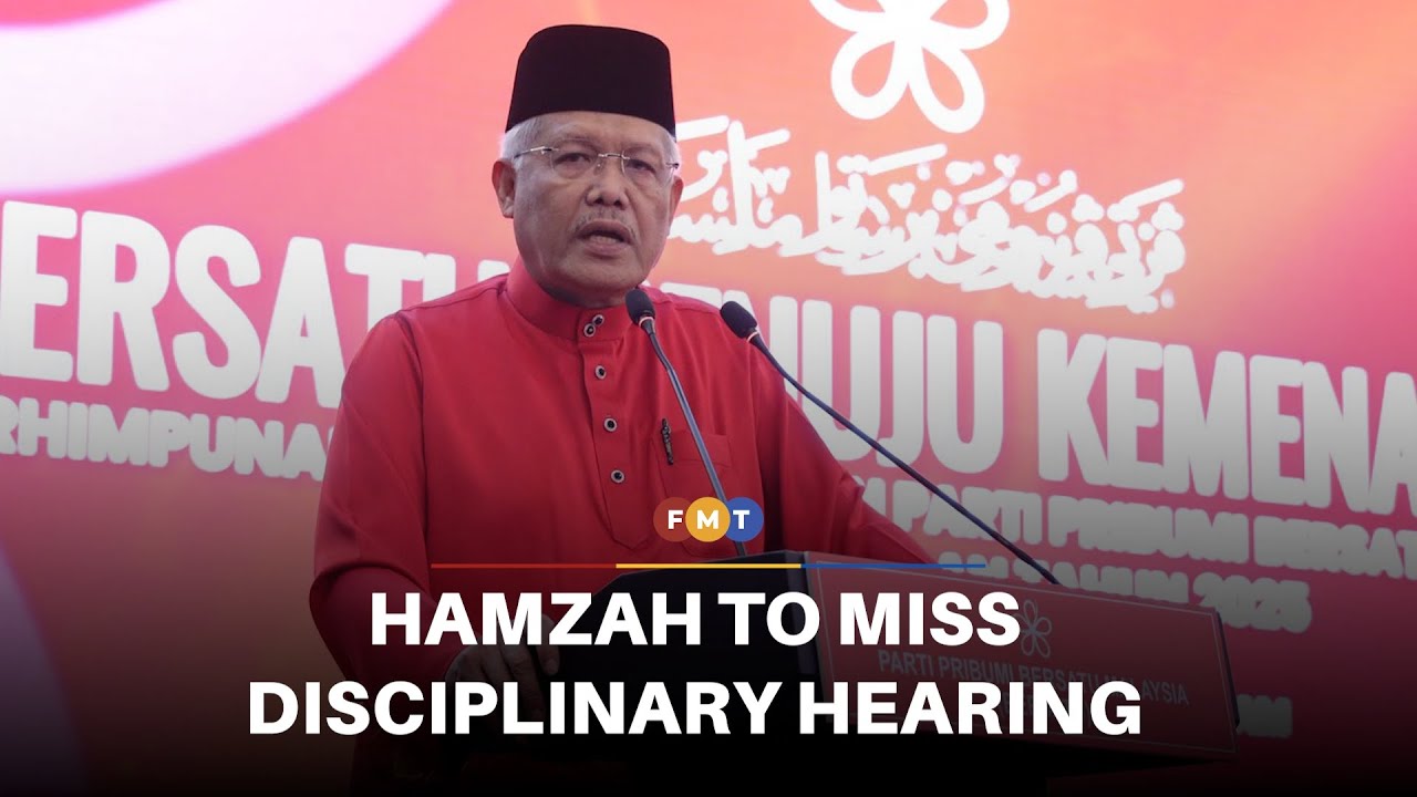 Hamzah in Sydney, will miss Bersatu disciplinary hearing, says aide