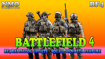 BATTLEFIELD 4: BF4 Battlelog Update || Squad Join Beta Feature [Gameplay] 4K
