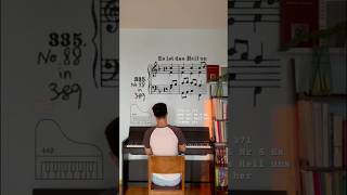 335 of 371, BWV 155 Nr 5 Es ist das Heil uns kommen her #bach #バッハ #piano #choir #cantata #organ