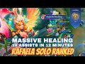 Rafaela Solo Ranked: Massive Heal!! 18 Assists in 12 Minutes!! Mobile Legends Gameplay