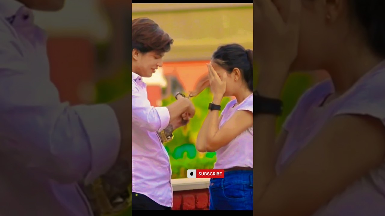 Real hair_cut prank on_riya cute 😱 (Goan_wrong) shahfaiz world 