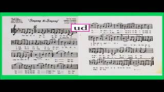 Ahmad Daud & Normadiah - Sayang Disayang - OST Siapa Besar - 1964