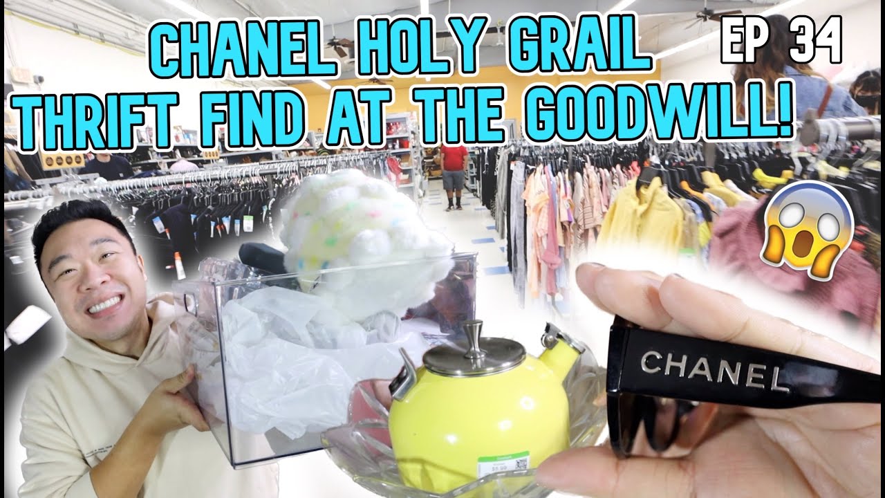 Chanel Holy Grail Thrift Find at the Goodwill! Trip to the Thrift