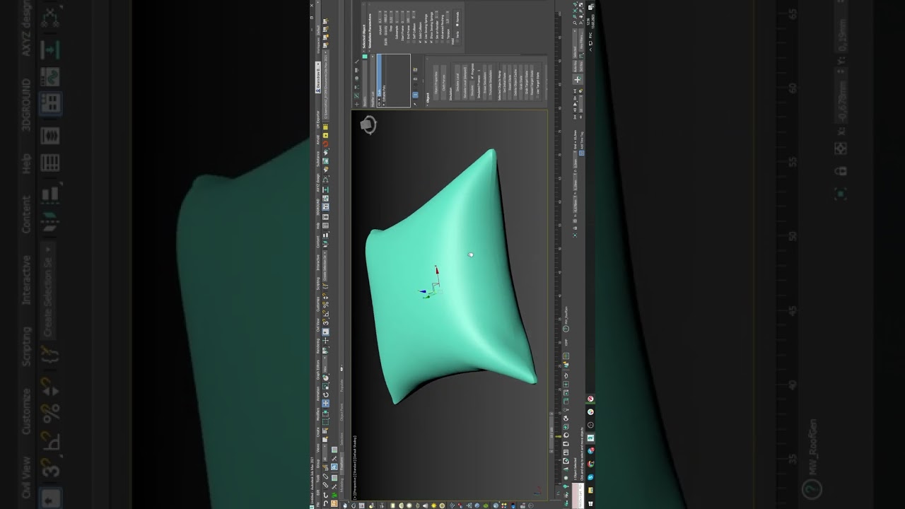 HOW TO MAKE A PILLOW IN 3DS MAX FAST