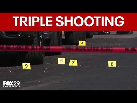 Woman shot 11 times in North Philadelphia triple shooting