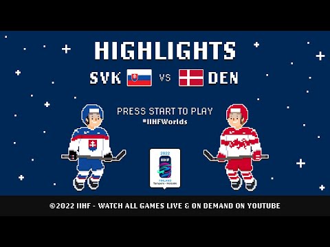 Highlights | Slovakia vs. Denmark | 2022 #IIHFWorlds