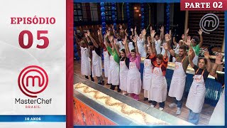 Thumbnail for EP. 05 - 2/5: BOLO DE 4 METROS E ESCARGOTS (25/06/24) | TEMP. 11 | MASTERCHEF BRASIL
