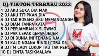 DJ TIKTOK FULL ALBUM 2022 - DJ AKU SUKA DIA MAK - DJ AKU TITIPKAN DIA X AKU BUKAN JODOHNYA