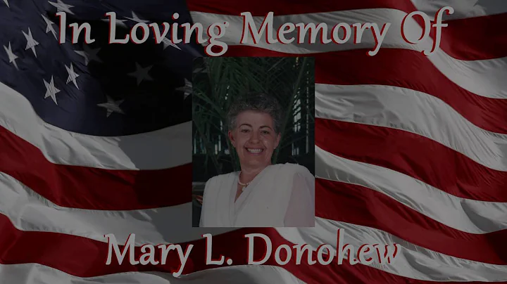 Mary Donohew Funeral Service at Richardson Funeral...