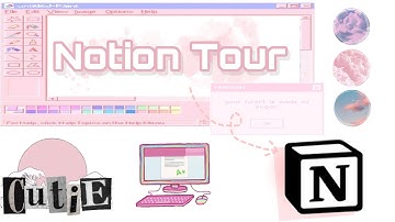 Notion Tour on my ipad!!? With emoji link!!