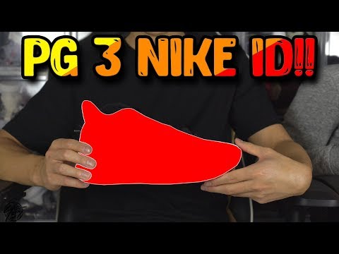 My PG 3 NIKE ID! - YouTube
