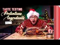 Chefs Vs Normals Taste Testing "Christmas" Pretentious Ingredients to Vol.3 | Sorted Food