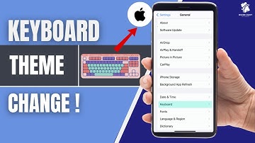 How to Change Your Keyboard Background on iPhone (2025) — Customize Colors & Themes