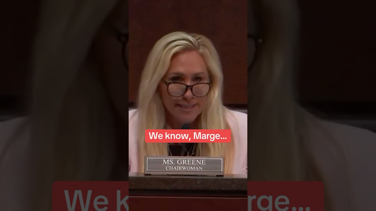 Oh, we know, Marge 😂