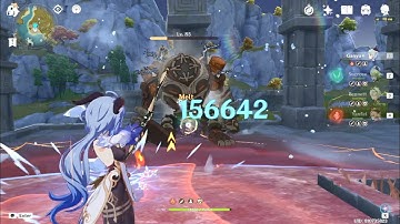 Ganyu Prototype Crescent R5 Damage Showcase | Genshin Impact