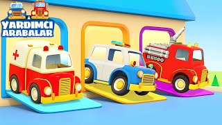 Erkek Çocuklar Için Çizgi Film - Yardımcı Arabalar - Acil Durum Araçları Araba Videoları Izle