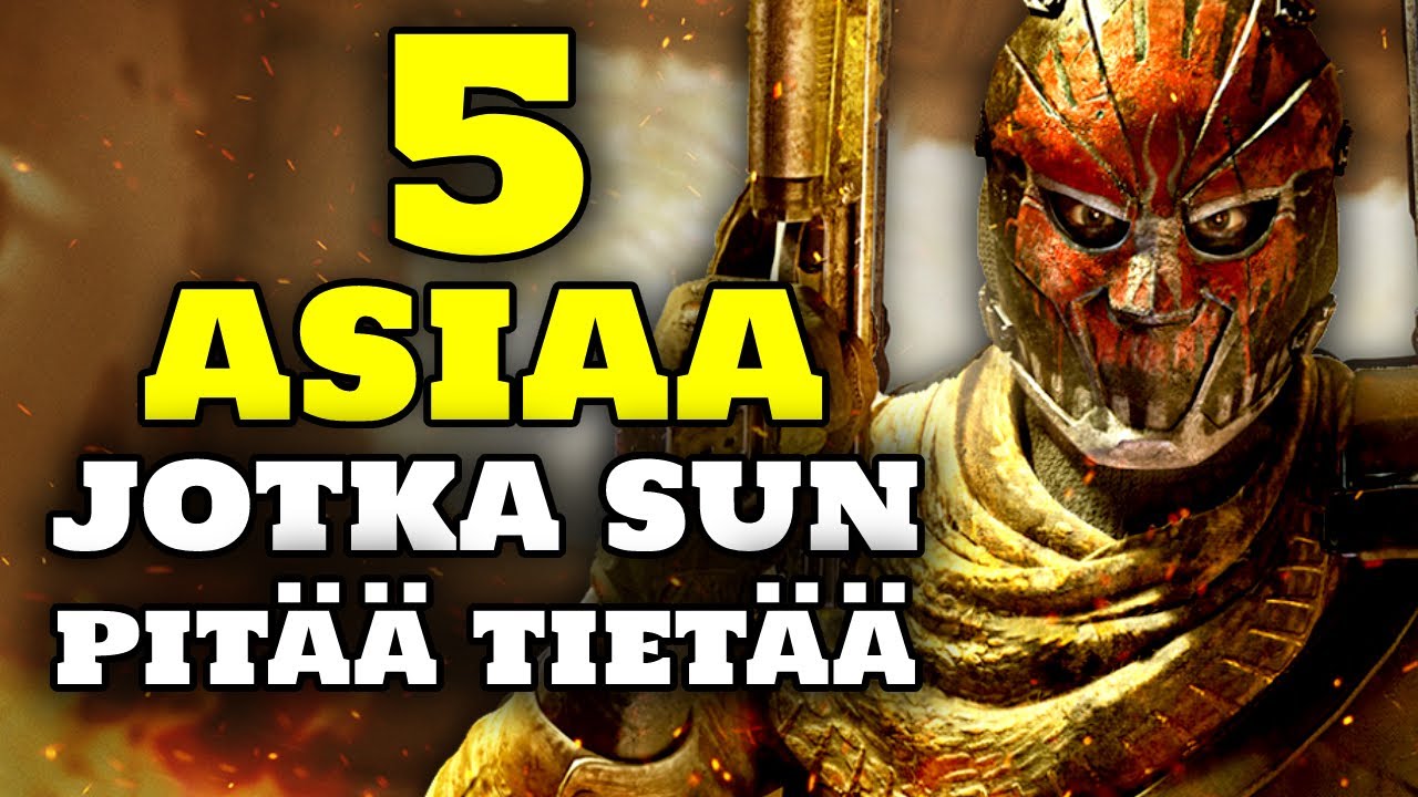 *5 ASIAA* Jotka Sun PITÄÄ TIETÄÄ Warzonesta!