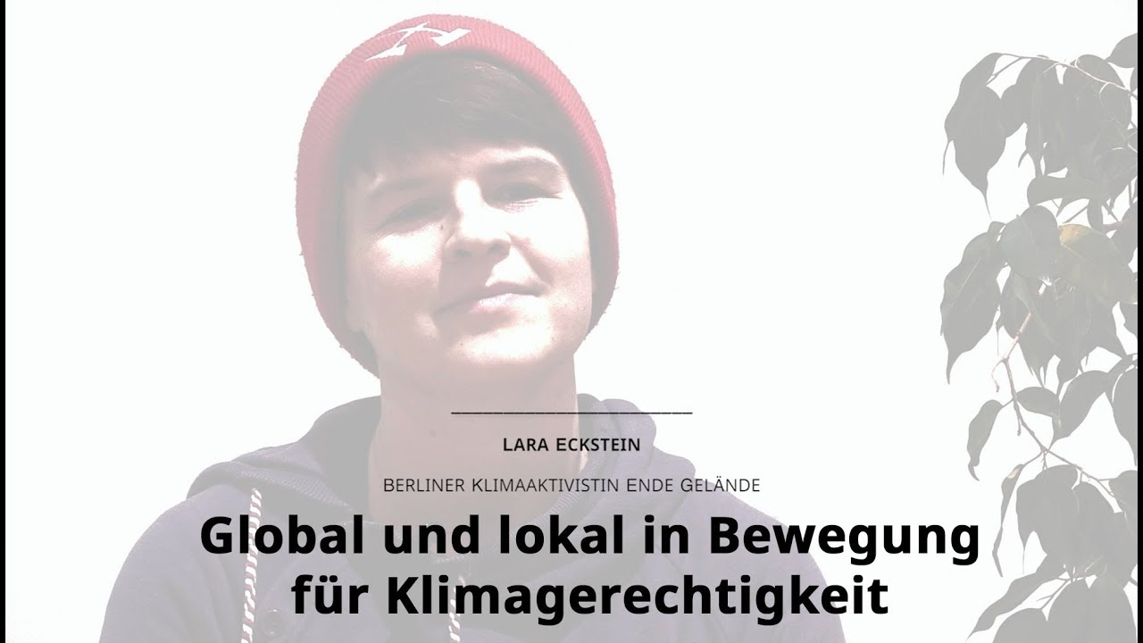 Global & lokal in Bewegung für Klimagerechtigkeit