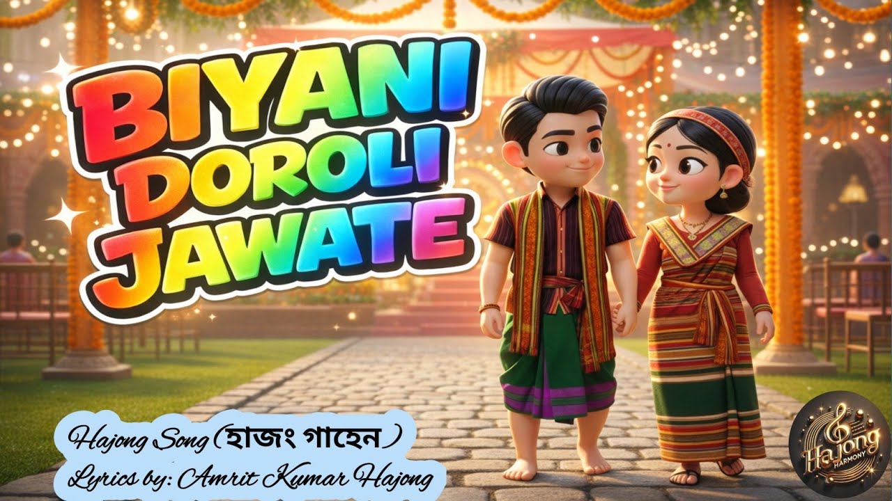 Biyani Doroli Jawate || Hajong New Song || Hajong Song