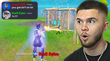 1v1ing Everyone Who Kills Me In Reload Ranked... (Top 250)