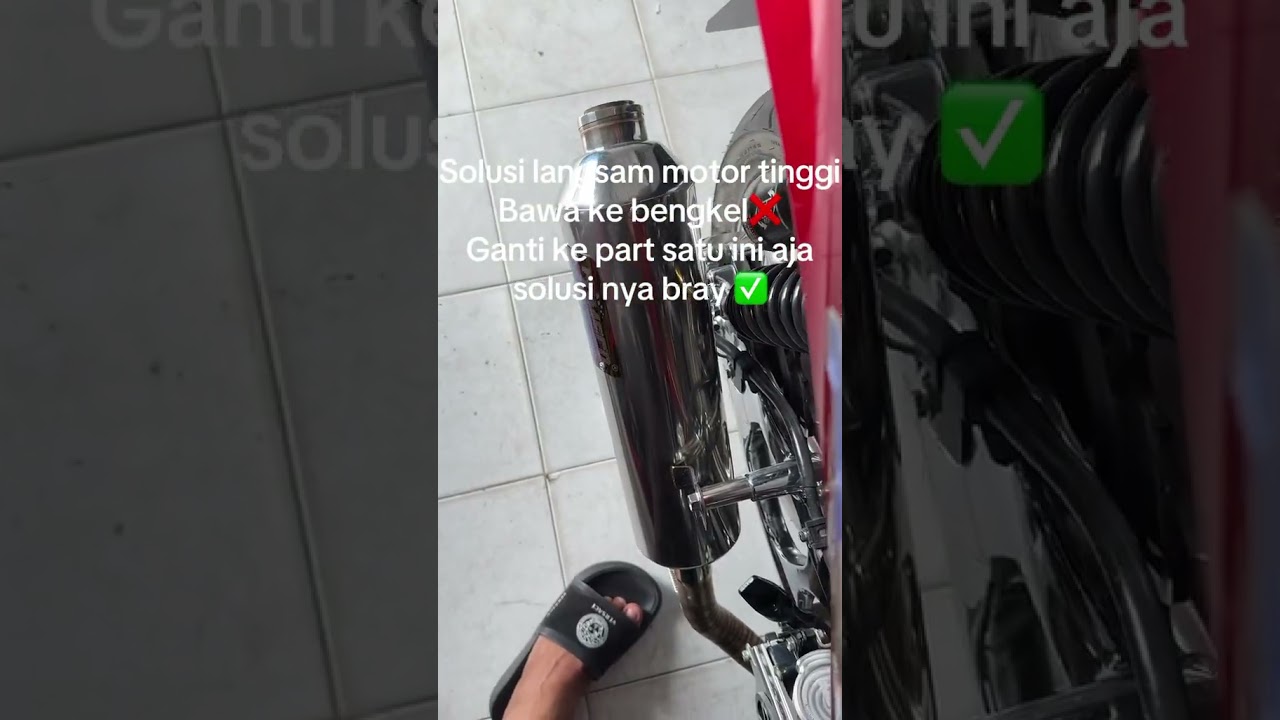 Cara stel langsam motor pcx160 ganti aja menggunakan ISC MANUAL dri brand proper guys