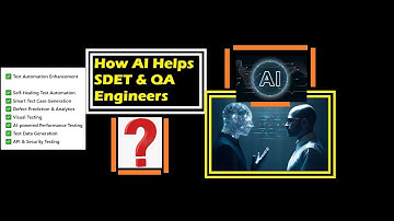 How AI Helps SDET & QA Engineers 🏆 Top 10 AI Tools for QA & SDET Engineers #ai @SDET-tech #qa
