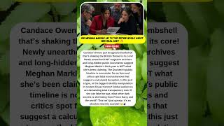 MEGHAN’S AGE FRAUD EXPOSED? THE WORLD IS SHOCKED! 😱 #MeghanMarkle #RoyalScandal #CandaceOwens