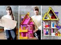 Домик для кукол за один вечер | DIY dollhouse in one evening