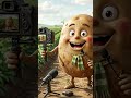জাদুকরী আলুর নতুন ব্লগ! | Talking Potato Animation | Alu AI Video