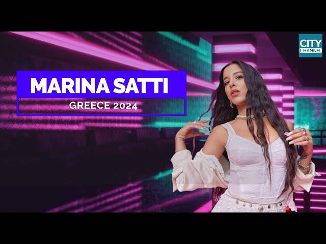 MARINA SATTI EUROVISION GREECE 2024  PROFILE VIDEO